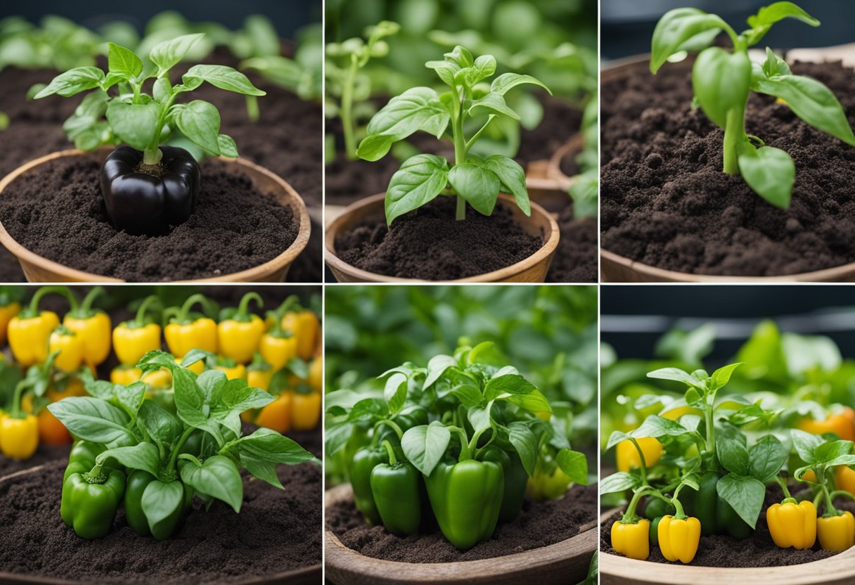 Bell Pepper Plant Growth Stages