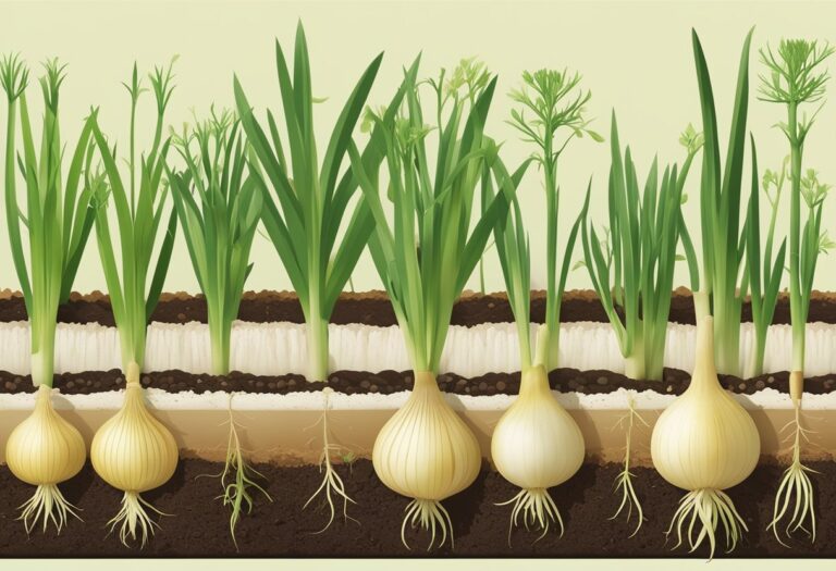 Onion Plant Growth Stages