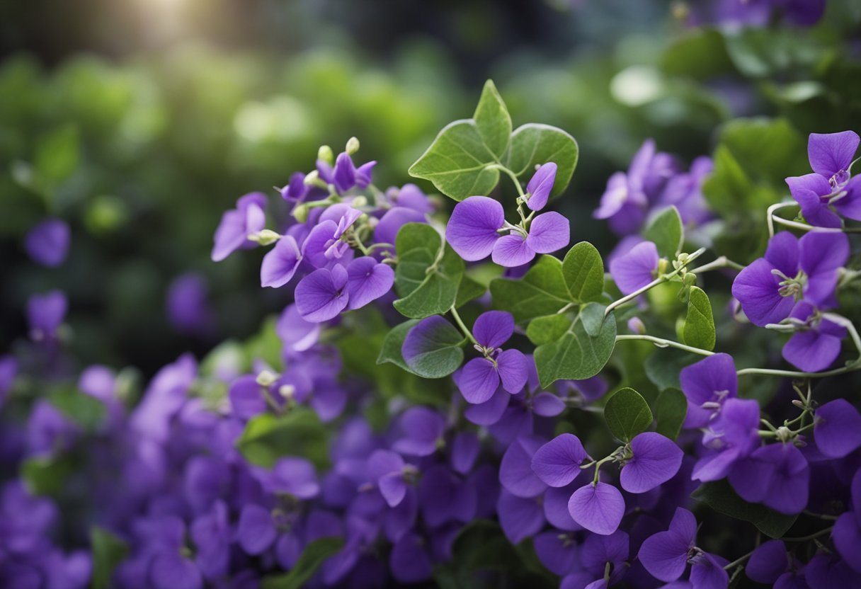 10 Stunning Varieties of Vine Plant With Purple Flowers