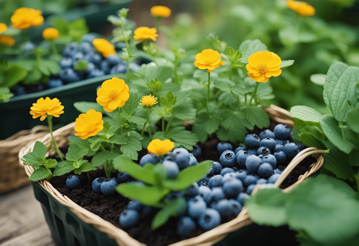 Companion Plants for Blueberries