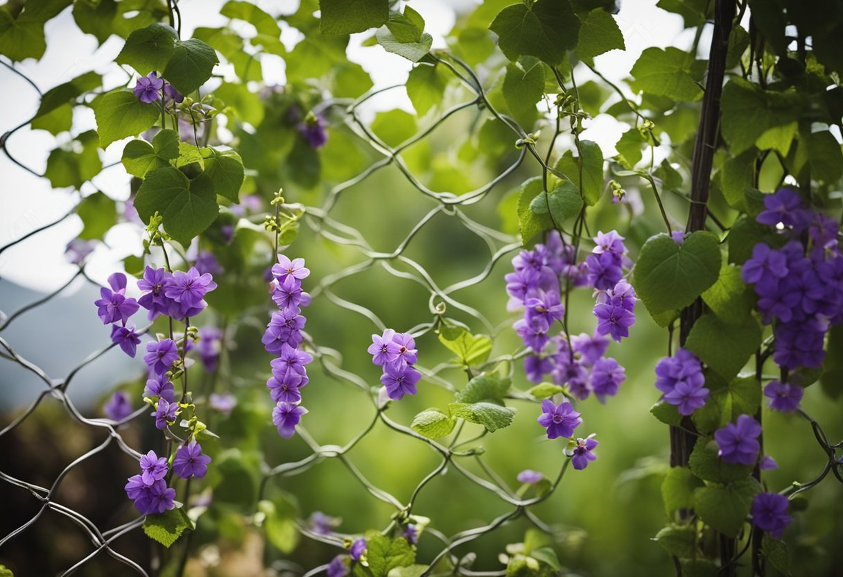 10 Stunning Varieties of Vine Plant With Purple Flowers