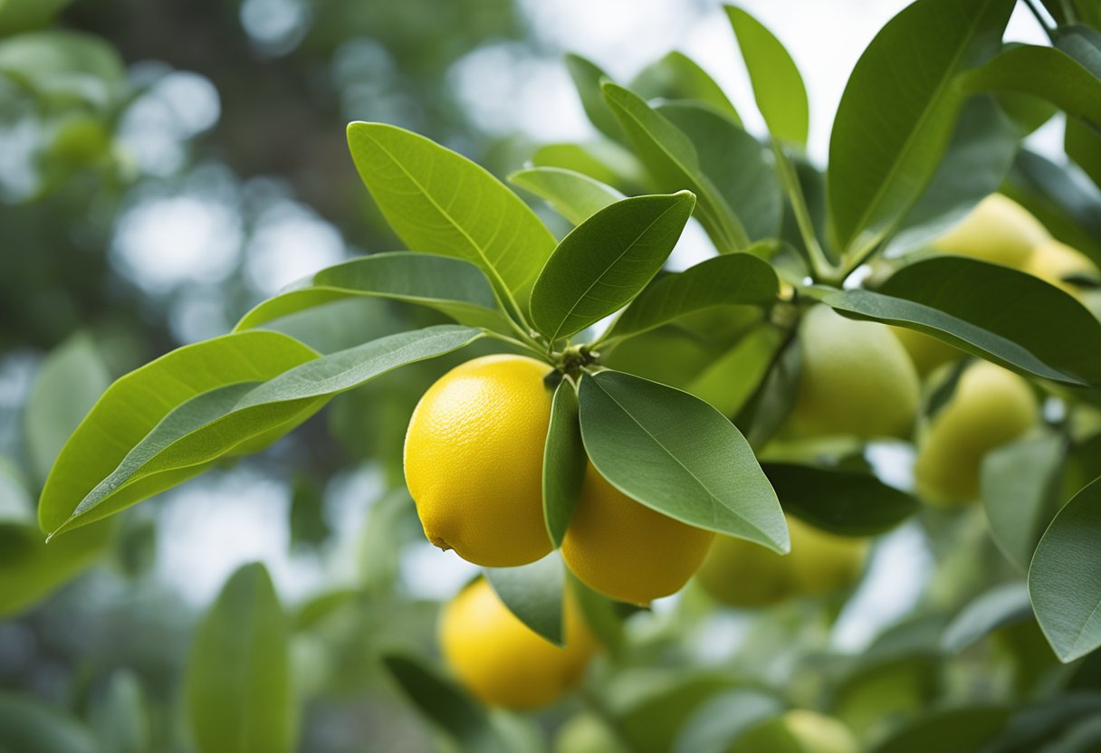 Meyer Lemon Tree Growth Stages